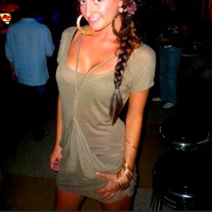 Khaki dress